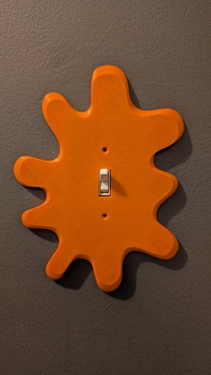 Paint Splat Outlet Cover