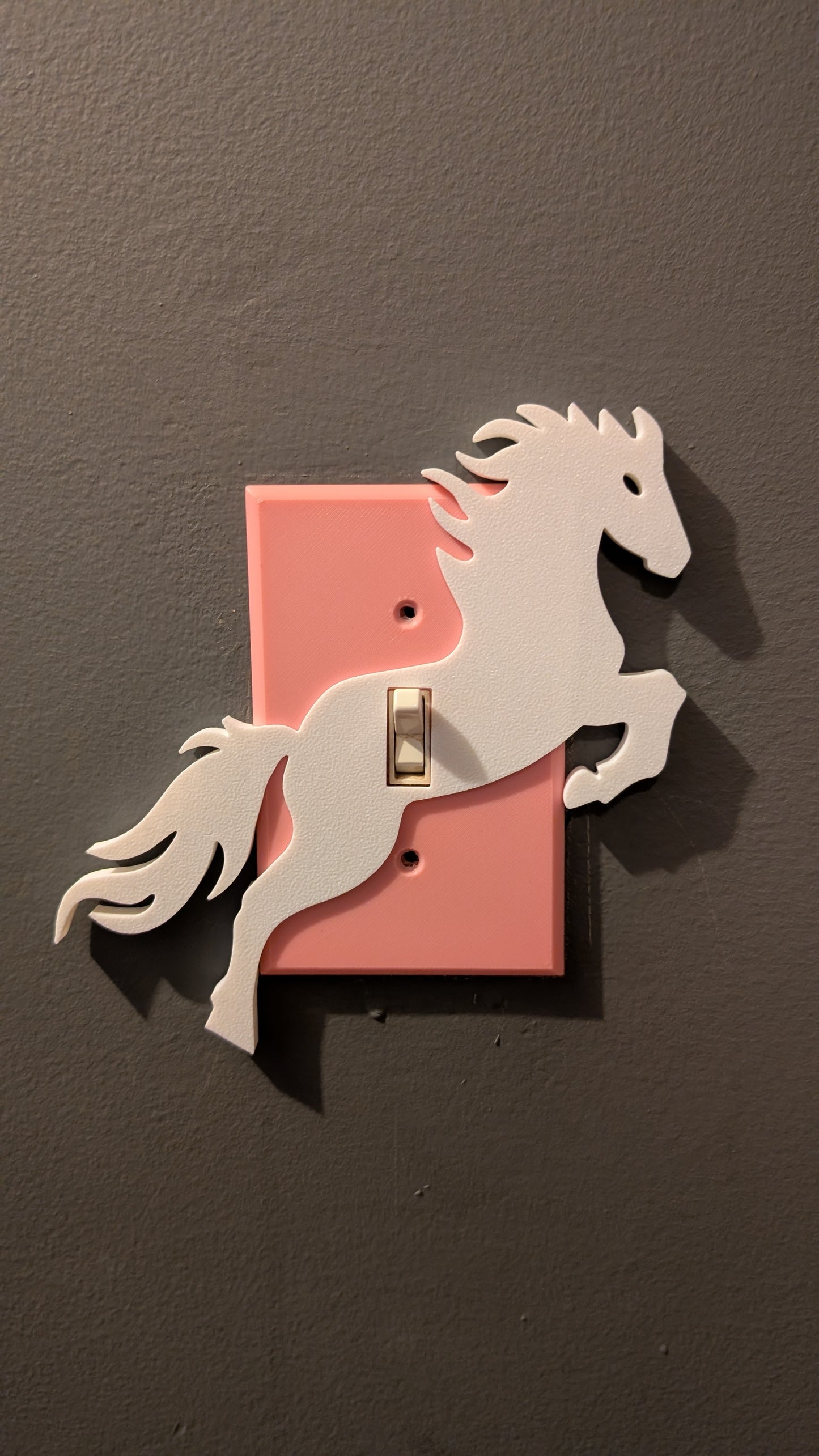 Horse Light Switch Cover