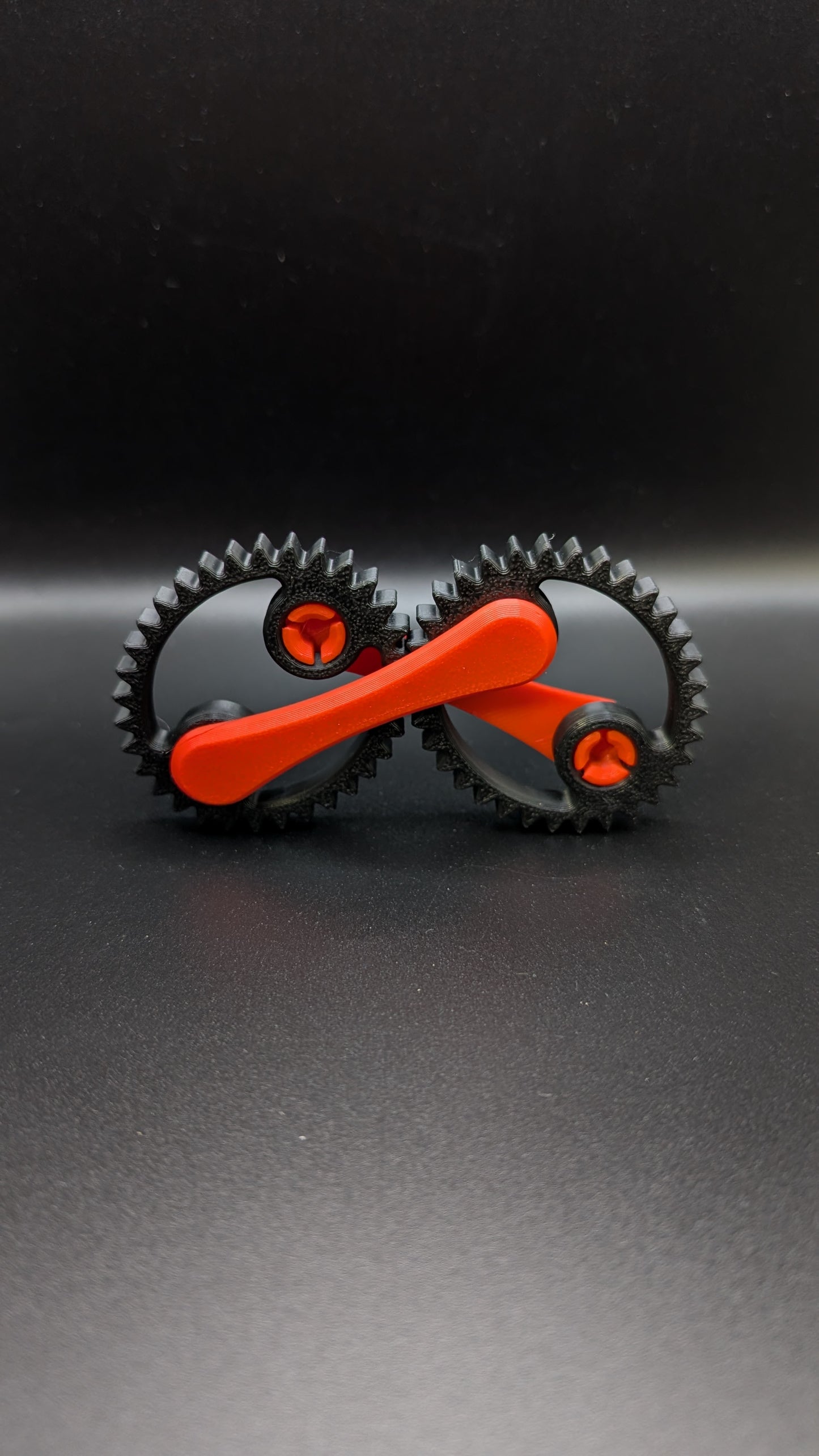 3d printed custom elliptical gear fidget toy