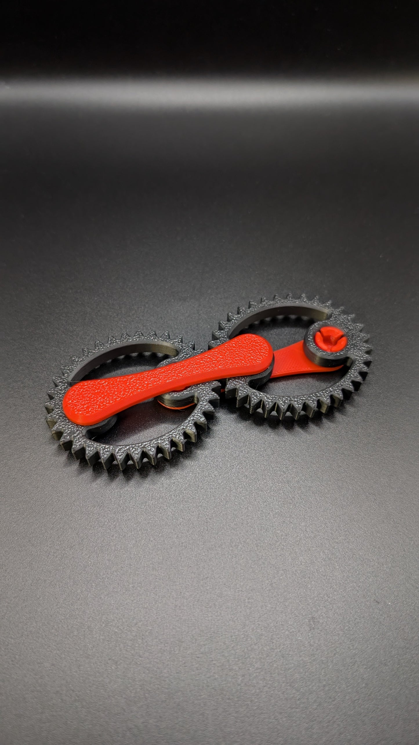 3d printed custom elliptical gear fidget toy