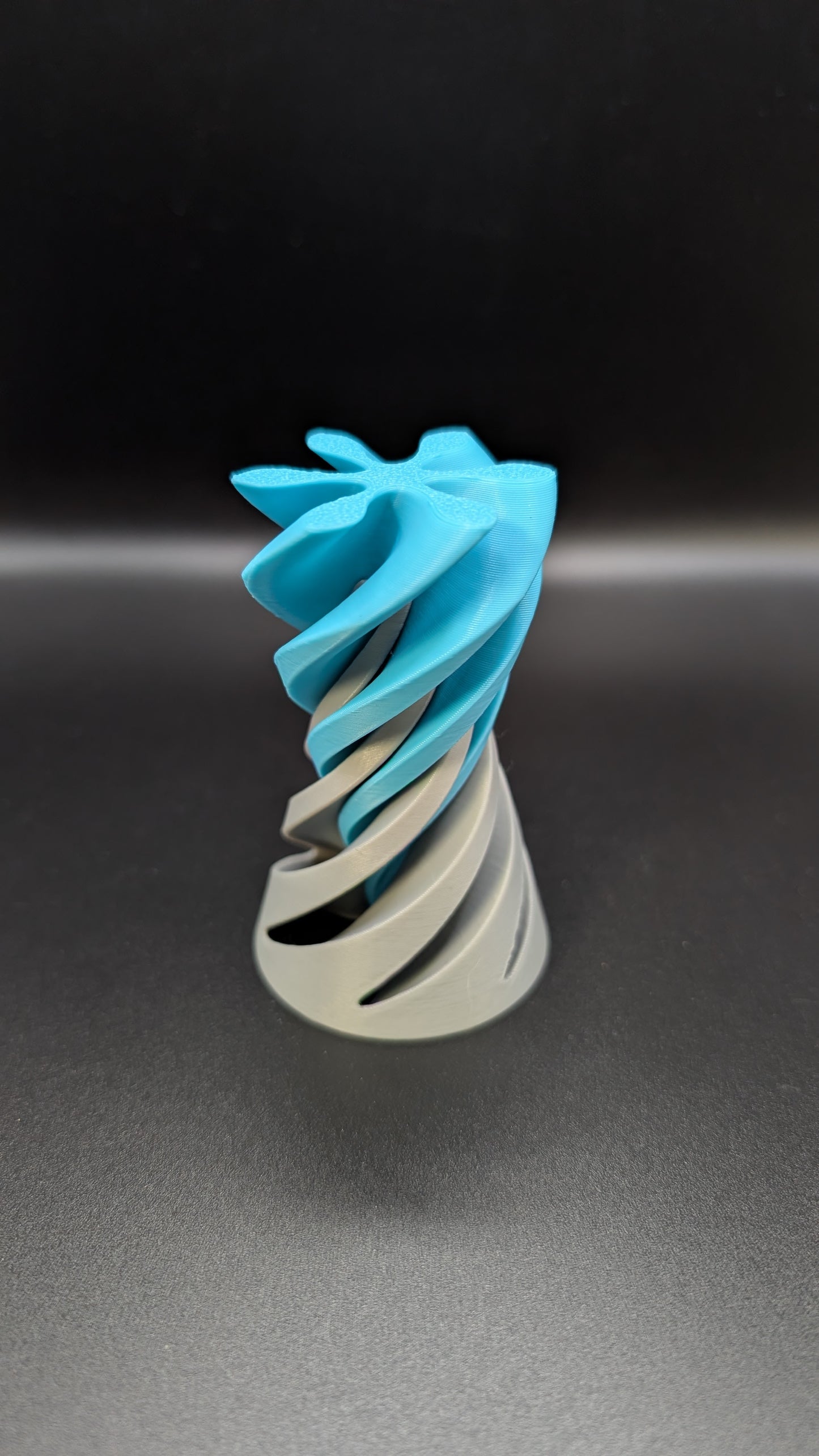 3d printed custom fidget spiral cone