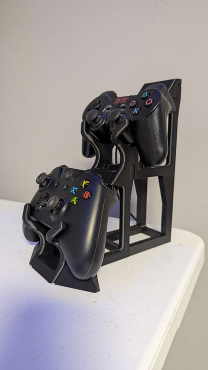 3d printed custom modular controller stand for brand like sony nintendo and xbox