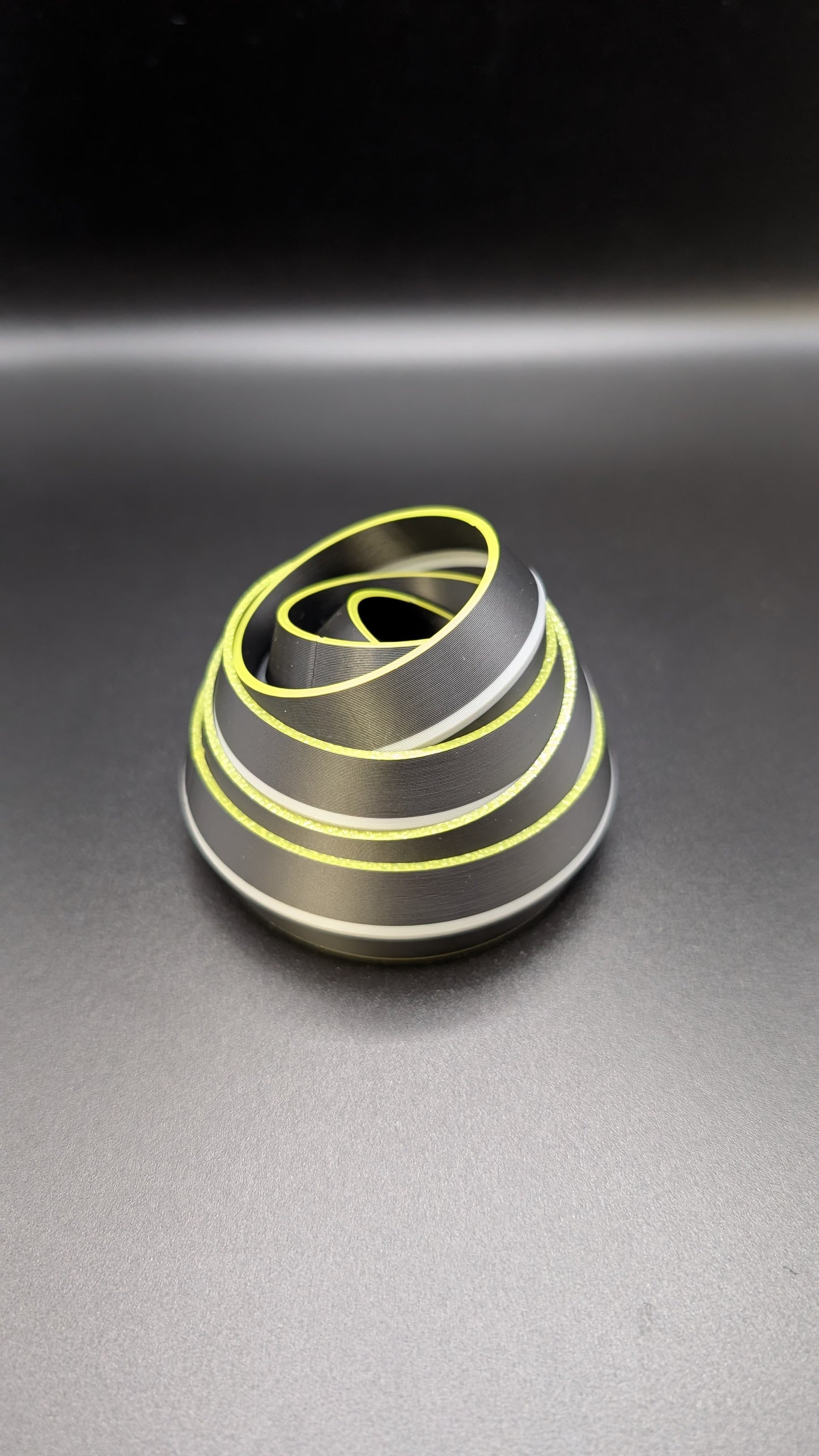 3d printed custom nested rings fidget toy